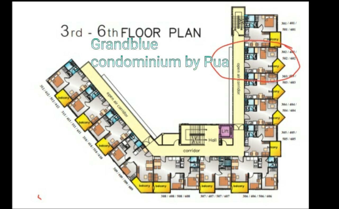 Grandblue Condominium 106,302 Mae Phim Exterior photo